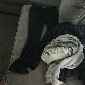 “fsf nyc” stacked sweats size s black